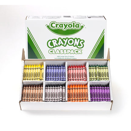 Crayola Large Crayons - 400 piece Classpack