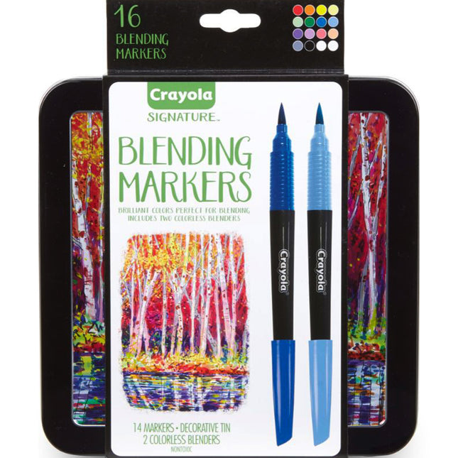 Crayola Signature Blending Markers Pack of 16