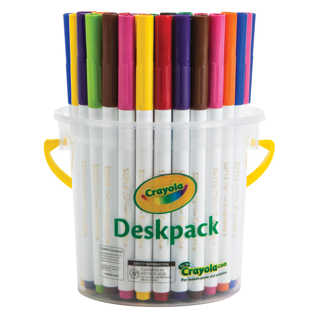 Crayola Deskpack - 40 Supertips Markers