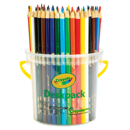 Crayola Deskpack - 48 Coloured Pencils (12 colours)