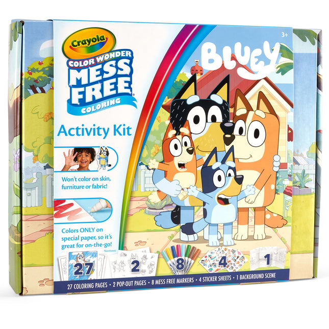 Crayola Color Wonder Activity Kit Bluey