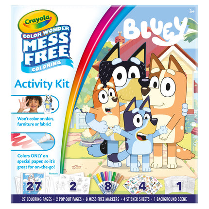 Crayola Colour Wonder Activity Kit Bluey