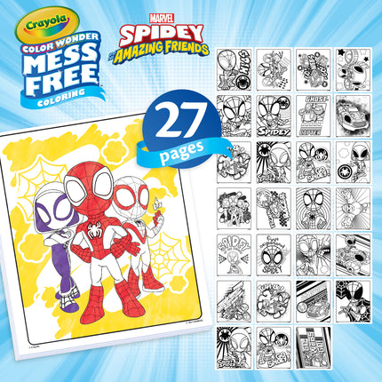 Crayola Colour Wonder Activity Kit Spidey & Friends
