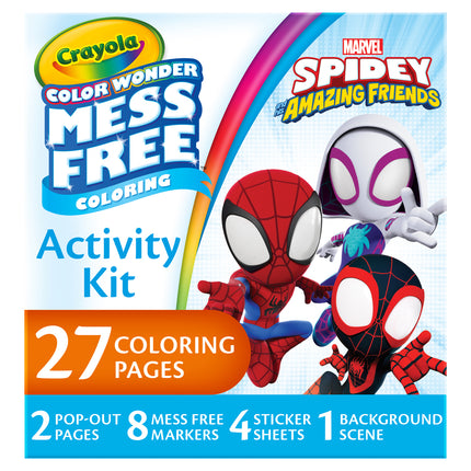 Crayola Colour Wonder Activity Kit Spidey & Friends