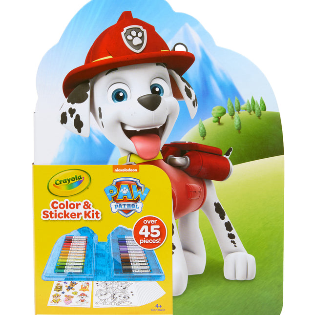 Crayola Color & Sticker Kit - Paw Patrol