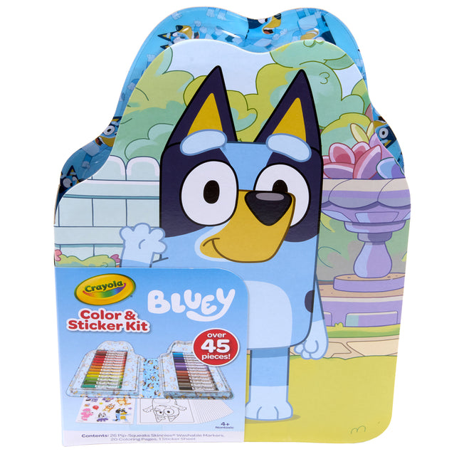 Crayola Color & Sticker Kit - Bluey