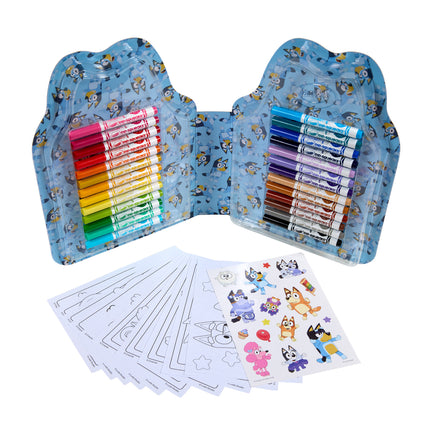 Crayola Colour & Sticker Kit - Bluey