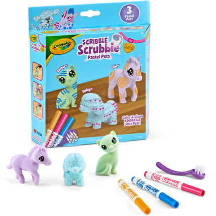 Crayola Scribble Scrubbie - Pastel Pets
