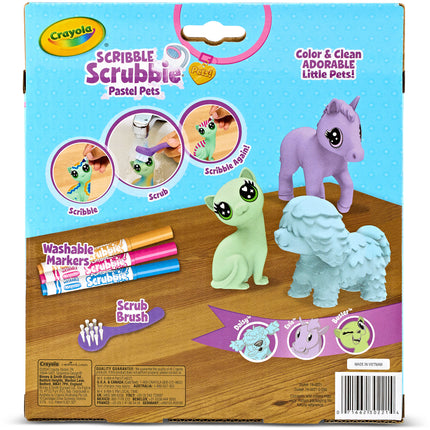 Crayola Scribble Scrubbie - Pastel Pets