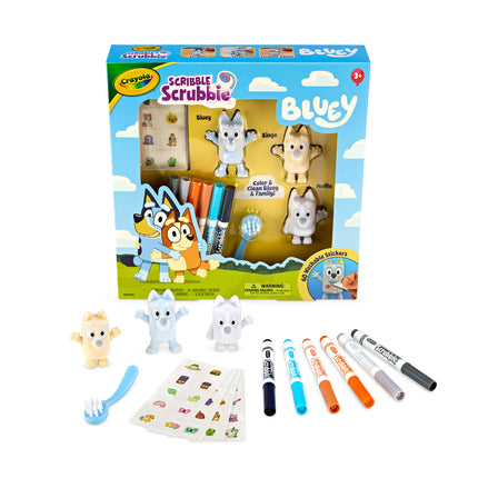 Crayola Scribble Scrubbie - Bluey Deluxe Combo Pack