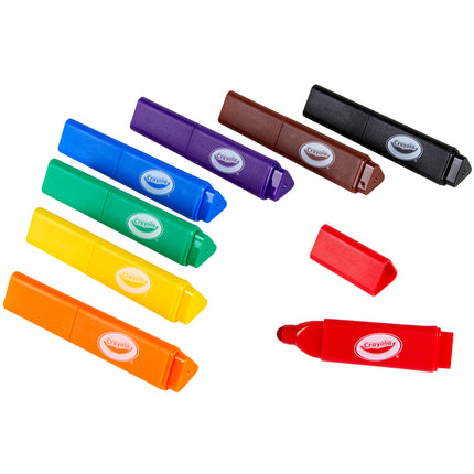 Crayola Young Kids Washable Tripod Grip Markers - Pack of 8