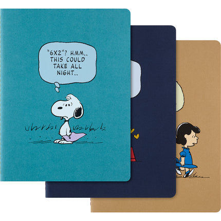 Moleskine Peanuts Cahier Journals XL Ruled Set of 3