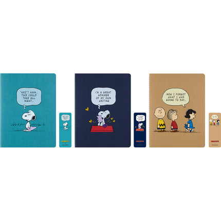 Moleskine Peanuts Cahier Journals XL Ruled Set of 3