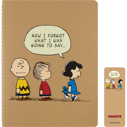 Moleskine Peanuts Cahier Journals XL Ruled Set of 3