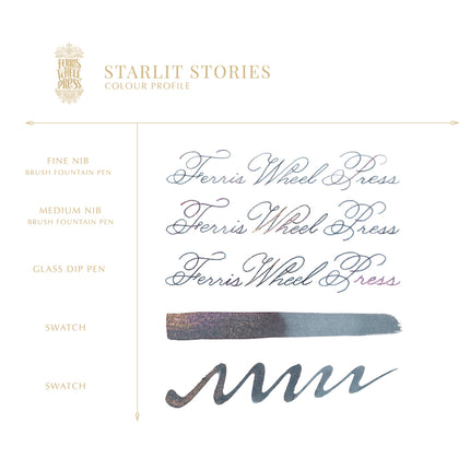 Ferris Wheel Press Fountain Pen Ink Ferritales - Starlit Stories