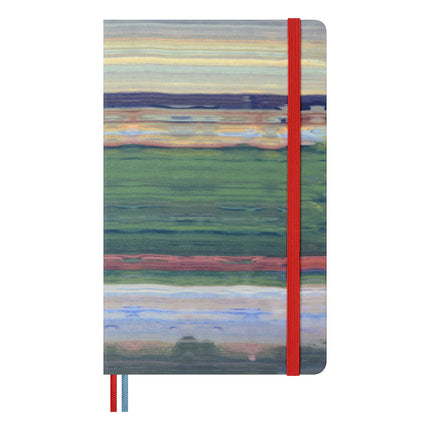 Moleskine Impressionism - Large Plain + 6 Colour Pencils w/Gift Box
