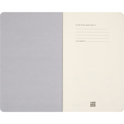 Moleskine NASA Large Plain Cahier - Set of 2