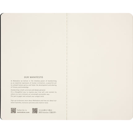Moleskine NASA Large Plain Cahier - Set of 2