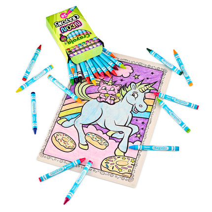 Crayola Neon Crayons - Pack of 24