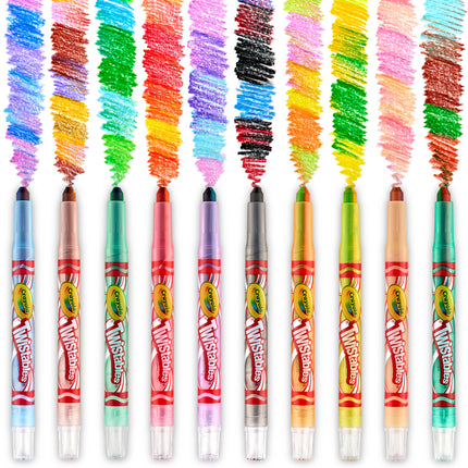 Crayola Swirl Mini Twistables Crayons - Pack of 10