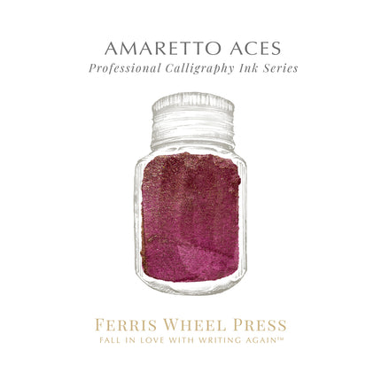 Ferris Wheel Press Calligraphy Ink - Amaretto Aces 28ml