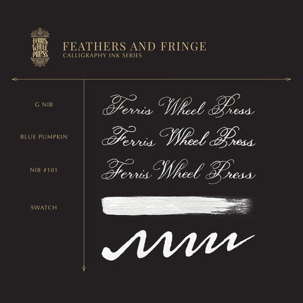 Ferris Wheel Press Calligraphy Ink - Feathers and Fringe 28ml