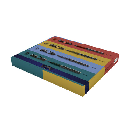 Lamy Safari Fountain Pen Set of 4 Medium Tip - Harry Potter