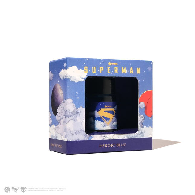 Ferris Wheel Press Fountain Pen Ink - Superman - Heroic Blue 10ml