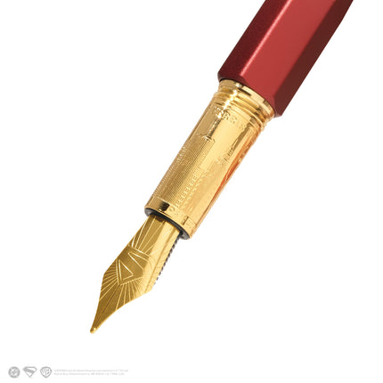 Ferris Wheel Press Marquise Fountain Pen & 28ml Ink Set - Superman The Voice of Metropolis