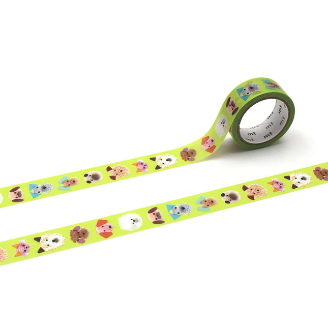 MT Washi Tape 15mm x 5m - EX Puppy's Face