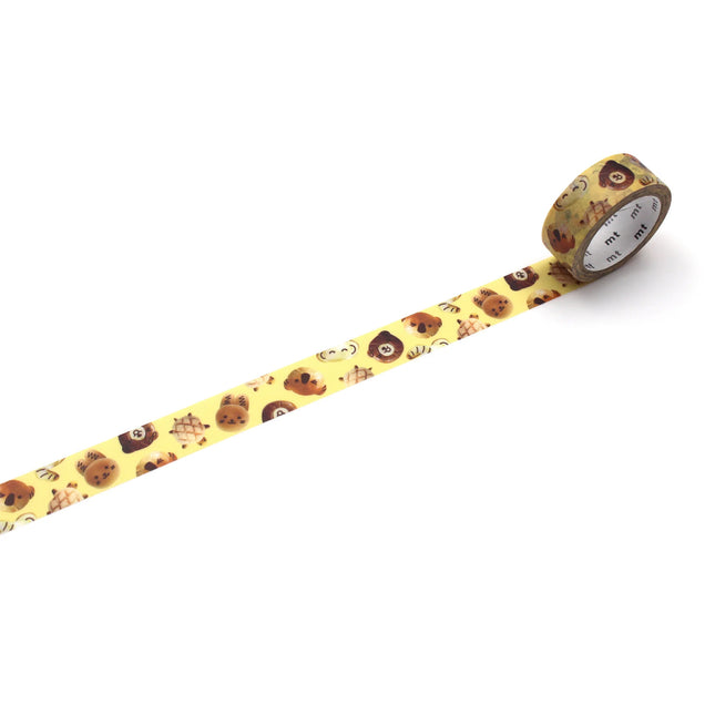 MT Washi Tape 15mm x 5m - EX Animal Bread