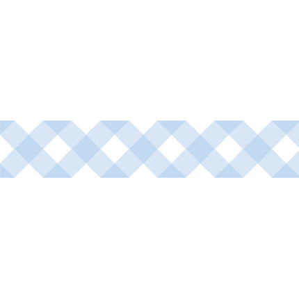 MT Washi Tape 15mm x 7m - Checkered Pastel Ultramarine