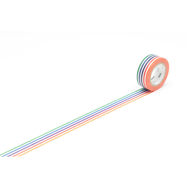MT Washi Tape 15mm x 7m - Kids Colourful Border