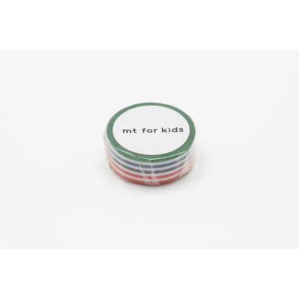 MT Washi Tape 15mm x 7m - Kids Colourful Border
