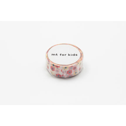 MT Washi Tape 15mm x 7m - Kids Motif Flower