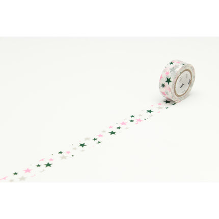 MT Washi Tape 15mm x 7m - Kids Motif Star