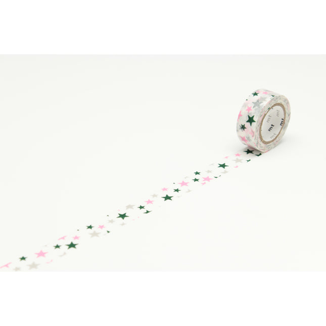 MT Washi Tape 15mm x 7m - Kids Motif Star