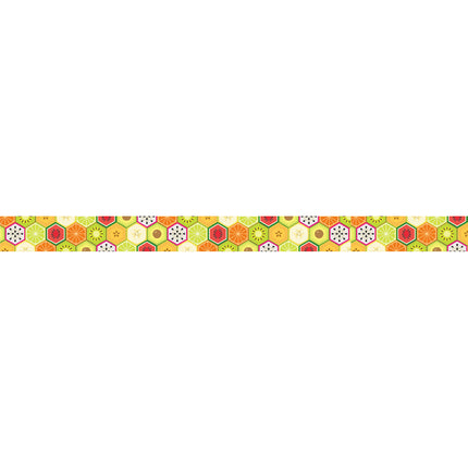 MT Washi Tape 15mm x 7m - EX Hexagon Fruits