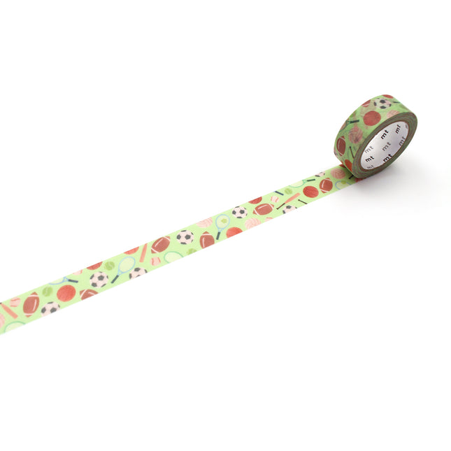 MT Washi Tape 15mm x 7m - Maruichikyu Various Ball Games