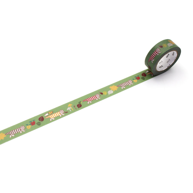 MT Washi Tape 15mm x 7m - Lisa Larson Autumn Mikey