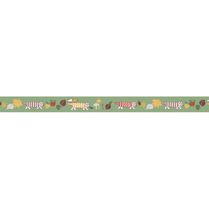 MT Washi Tape 15mm x 7m - Lisa Larson Autumn Mikey