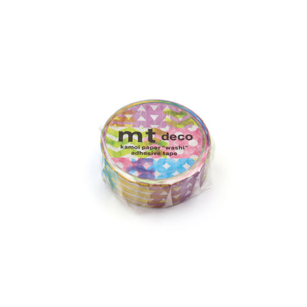 MT Washi Tape 15mm x 7m - Sheer Marker Pattern