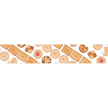 MT Washi Tape 15mm x 7m - Maruichikyu Cookie Stripe