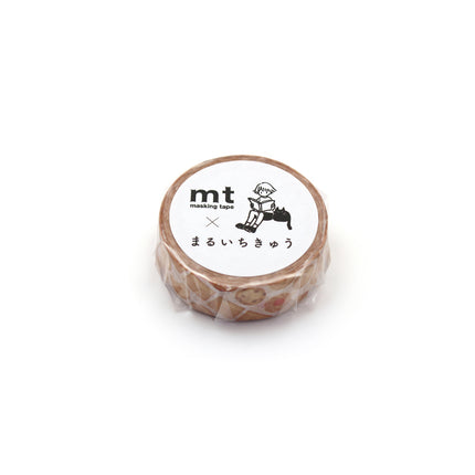 MT Washi Tape 15mm x 7m - Maruichikyu Cookie Stripe