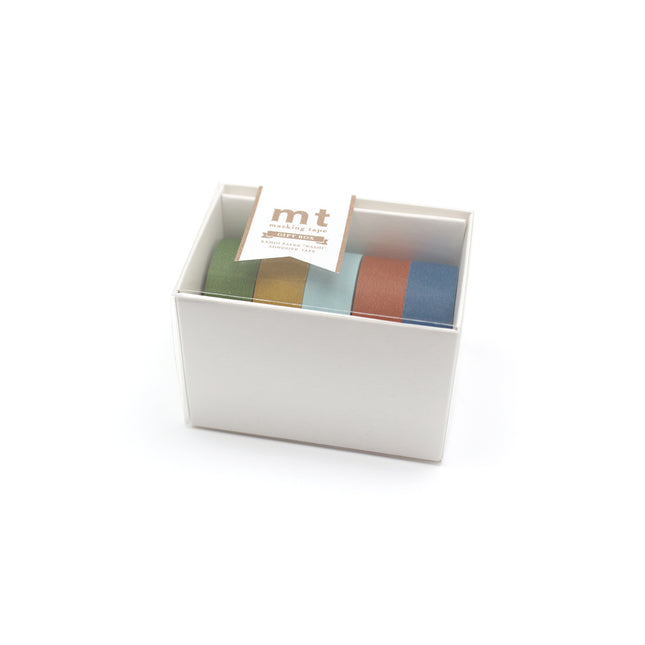 MT Washi Tape Gift Box 5 Rolls - Matte