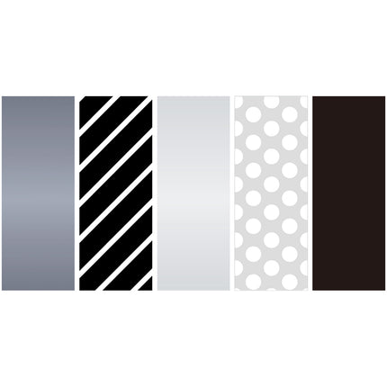 MT Washi Tape Gift Box 5 Rolls - Monotone 3