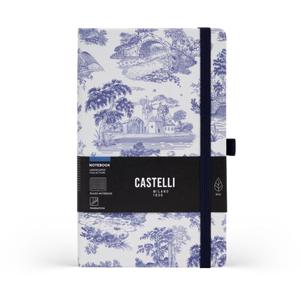 Castelli Landscapes Notebook Mid - Ruled