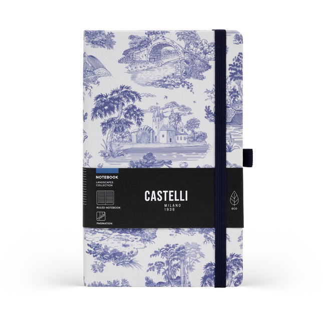 Castelli Landscapes Notebook Mid - Ruled