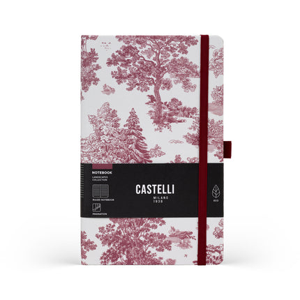 Castelli Landscapes Notebook Mid - Ruled