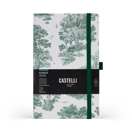 Castelli Landscapes Notebook Mid - Ruled